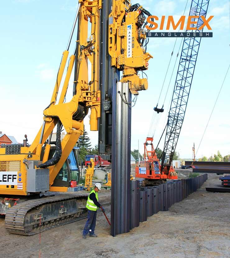 Steel Sheet Pile | Sheet Piling Supplier | SIMEX Bangladesh