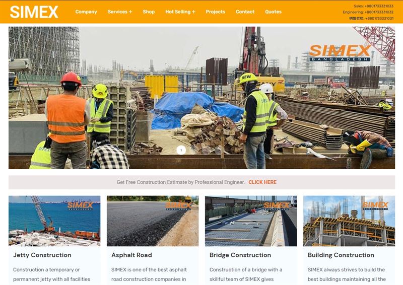 Construction Company List In Bangladesh