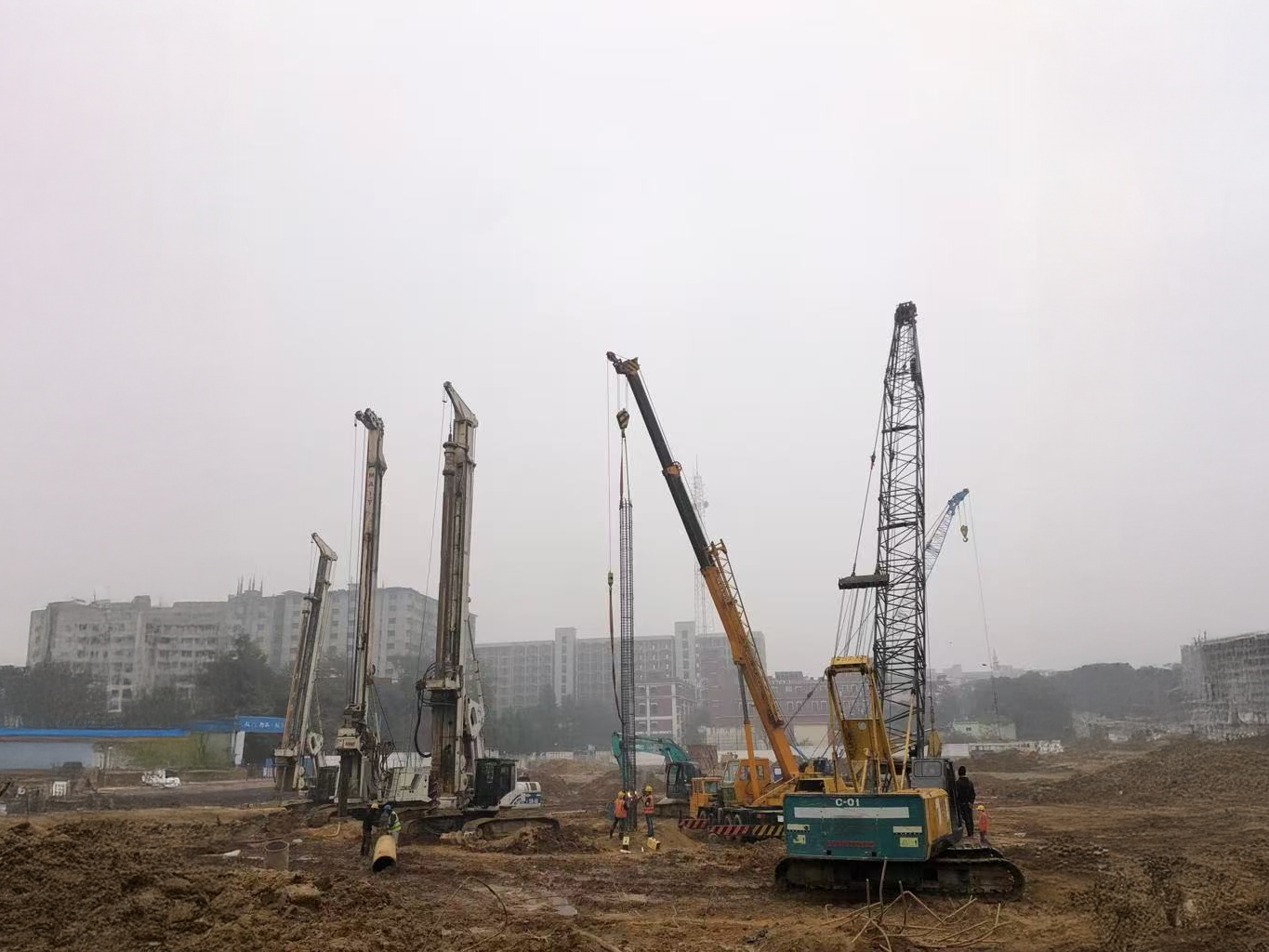 Cast in situ piling