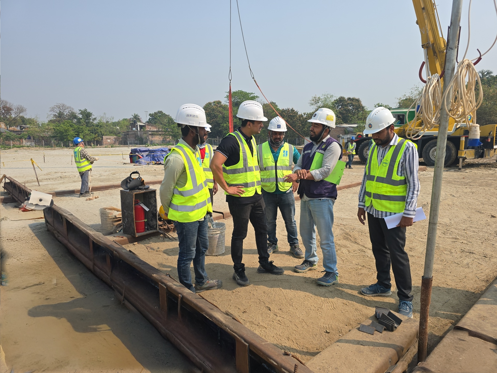 canal excavation SIMEX Bangladesh