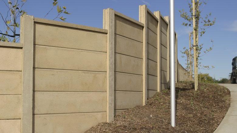 Precast Boundary Wall – Painted Finish