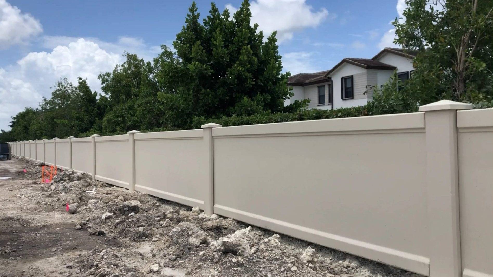 Precast Boundary Wall – Smooth Surface