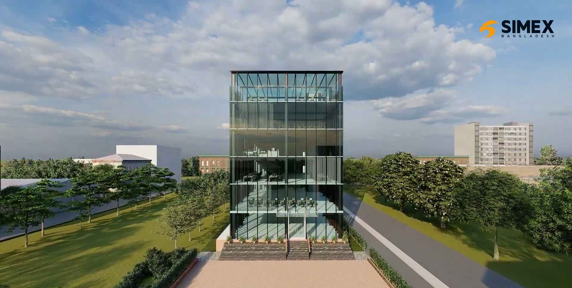 Steel building