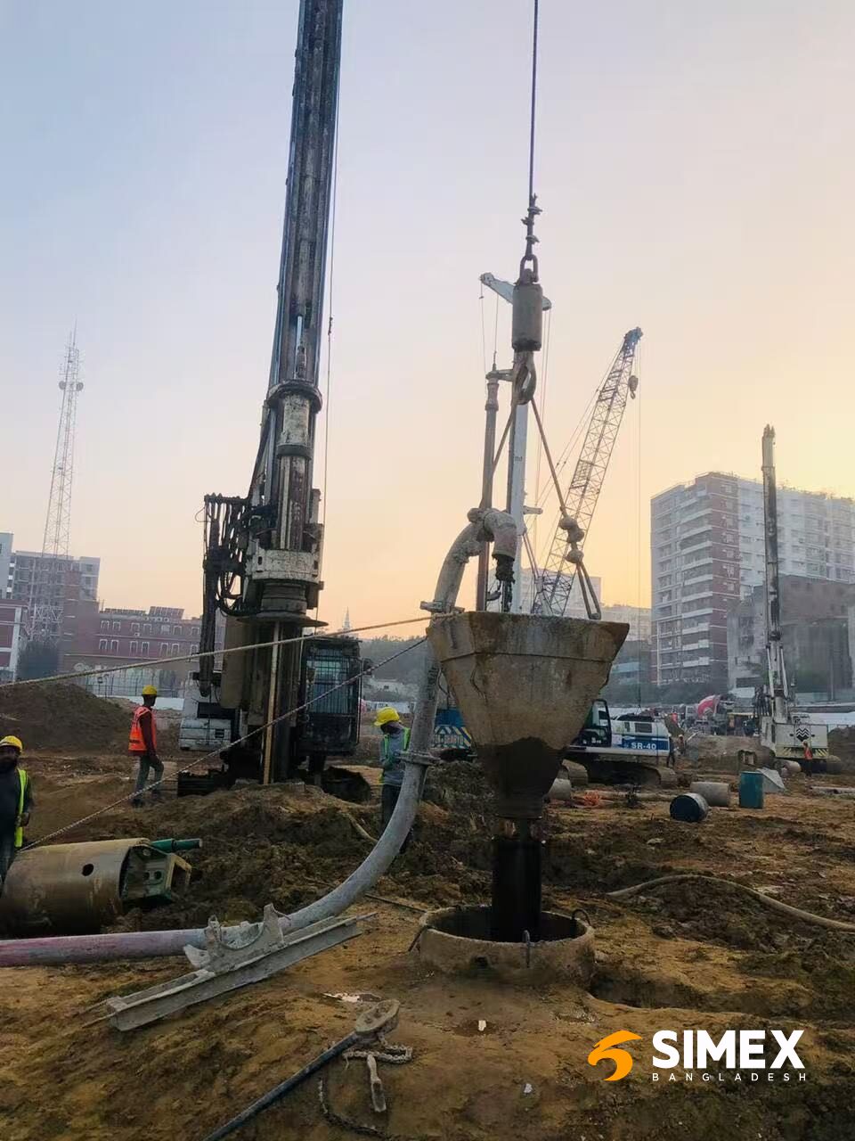 Cast in situ piling