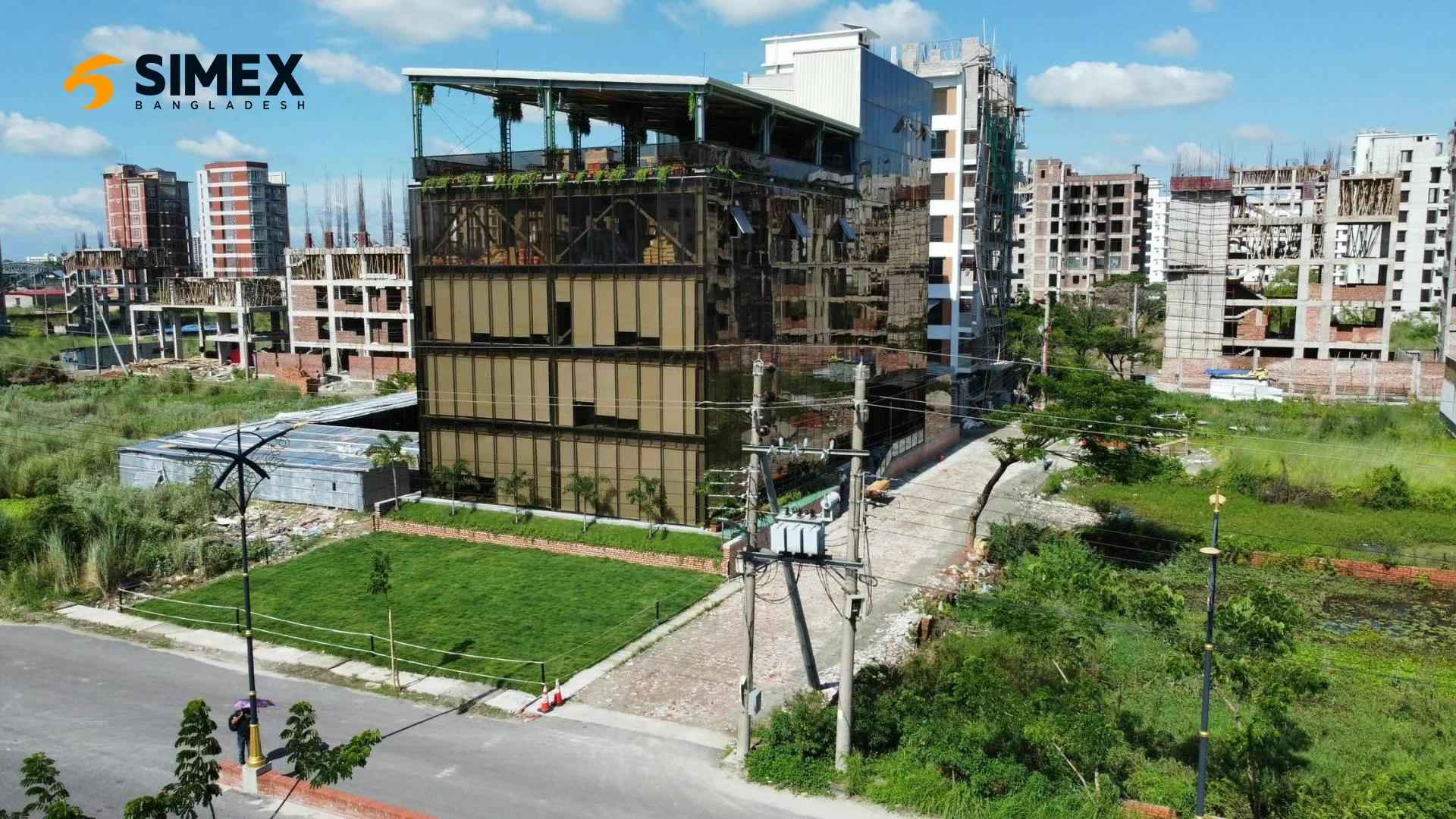 Modern Steel Structure Commercial Complex – Data Path Group